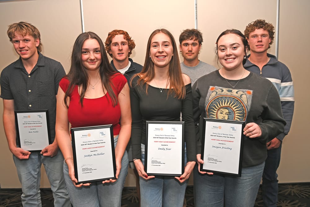 Riley and Mitchell are joint Rotary VET of the Year winners post image