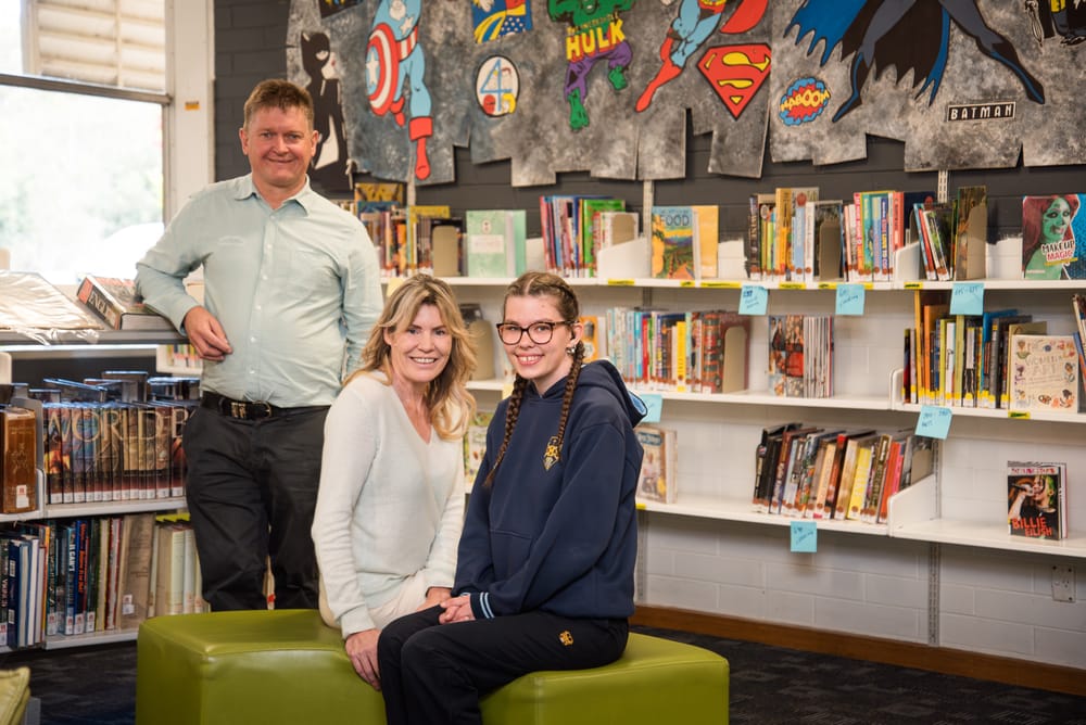 Zara and John are ready for Kicking Goals post image