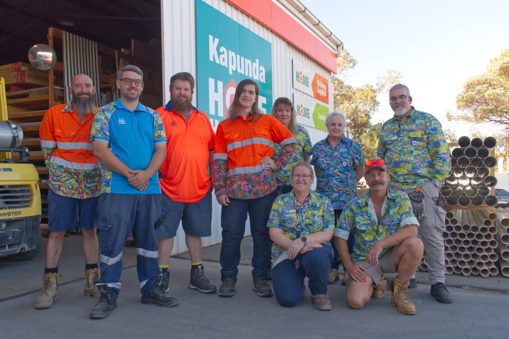Bright shirts bring the conversation post image