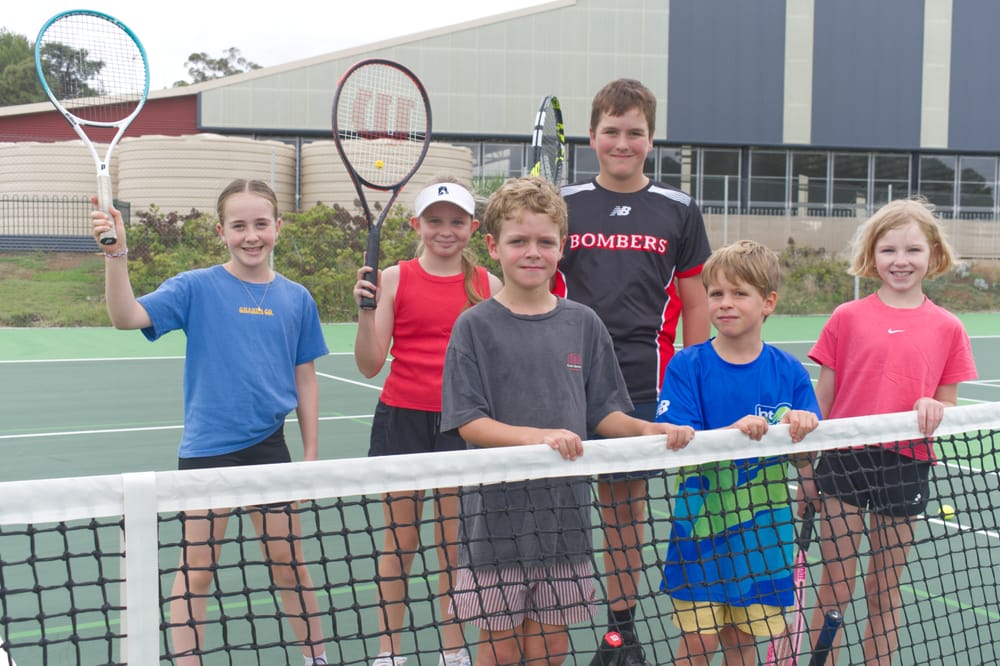 Kapunda’s new tennis courts are game, set, love! post image