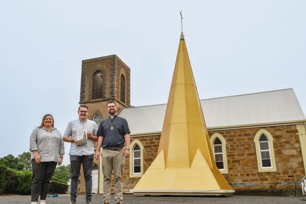 The pointy end post image