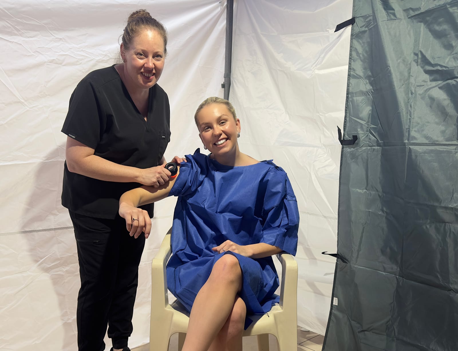 Gretel goes...to get a skin check post image