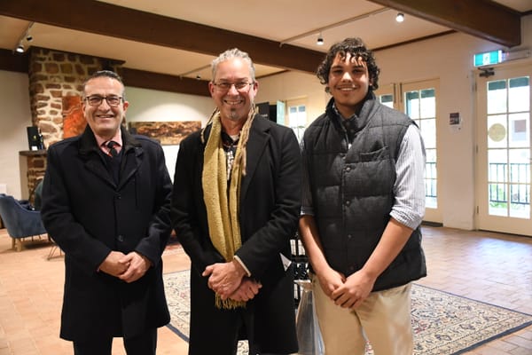 SALA opening: Perlanem Mwerna, “We Walk” at Peter Lehmann Wines post image