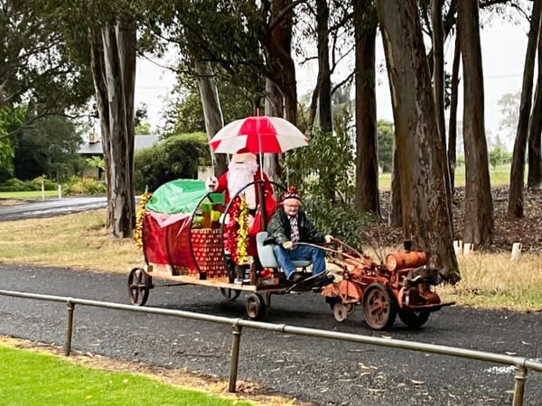 Rain didn’t stop Bethany’s Christmas Party post image