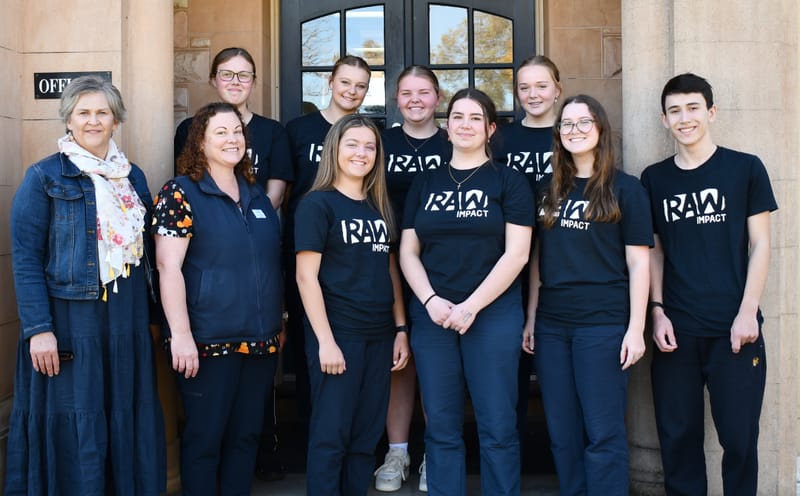 Barossa students on a mission post image