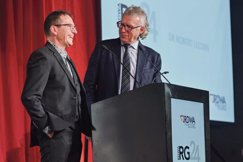 Dr Robert Lecons recognised for 25 years of service post image