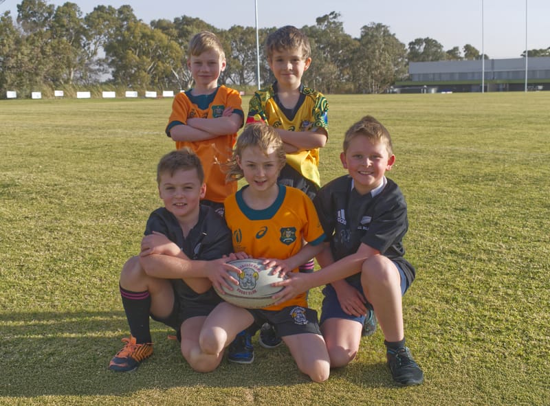 Barossa Rams’ juniors help launch jersey post image