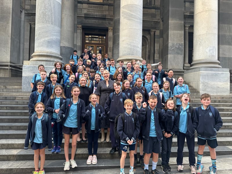Tanunda students visit State Parliament post image