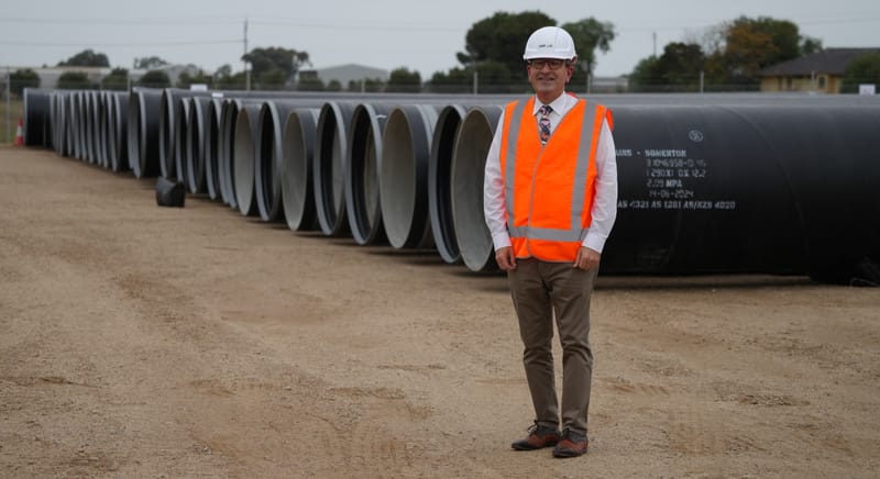 Pipeline a lifeline for water delivery post image