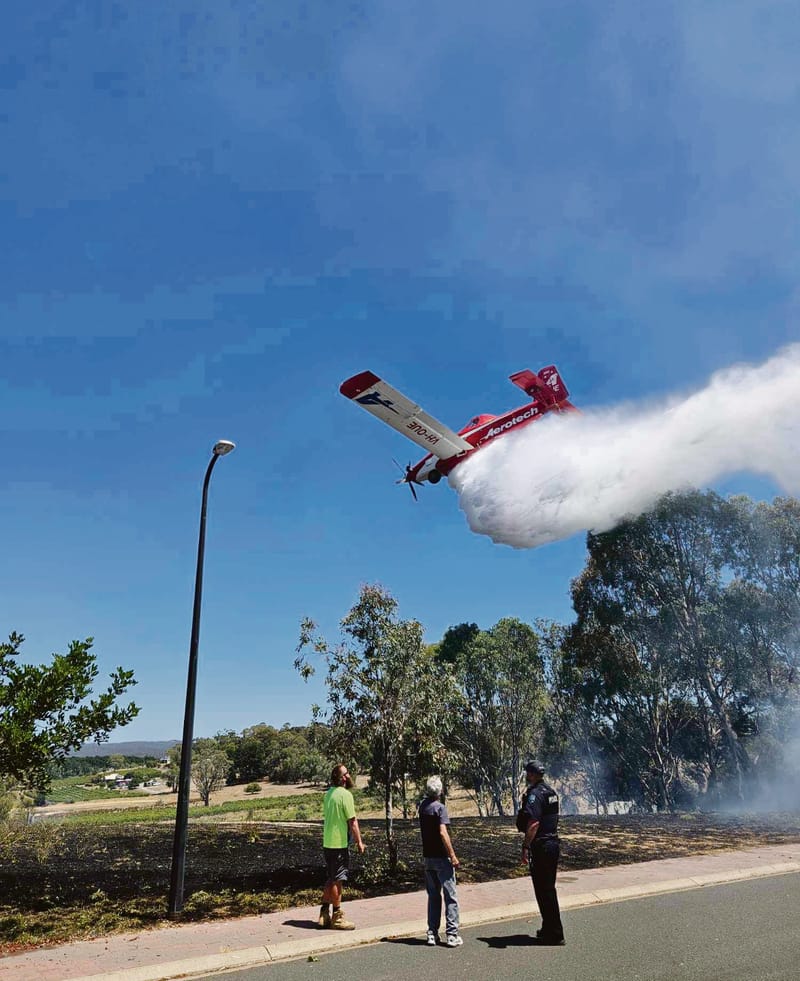 Two hectares burnt at Williamstown post image