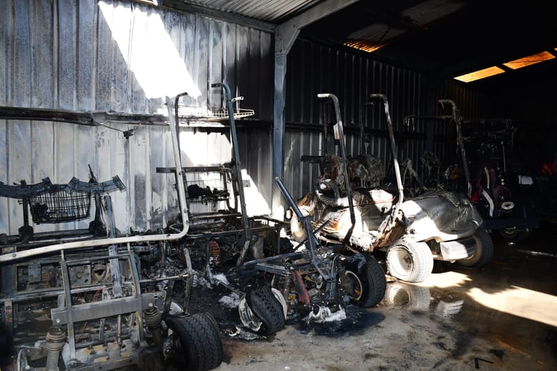 Explosion and shed fire at Kapunda Golf Club post image