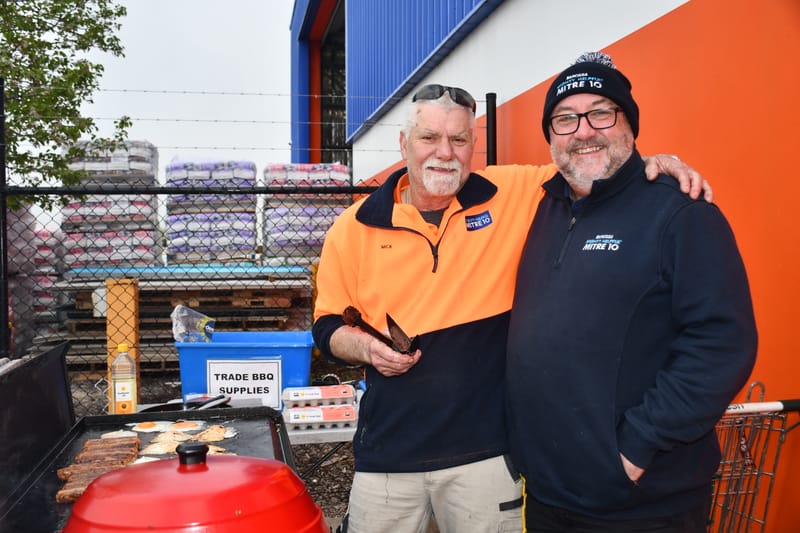 Huge Tradie Brekkie at Barossa Mitre 10 post image