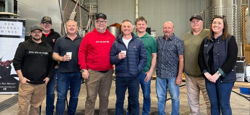 Breakfast catch up at Ben Murray Winery post image