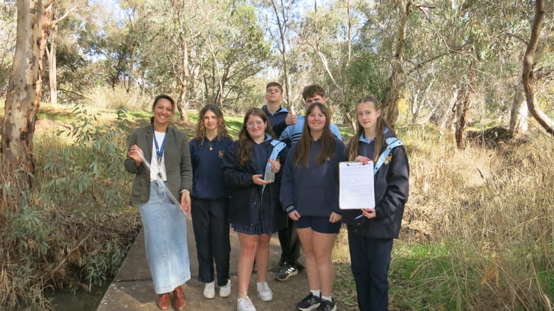 Nuriootpa students hands-on with Waterwatch post image
