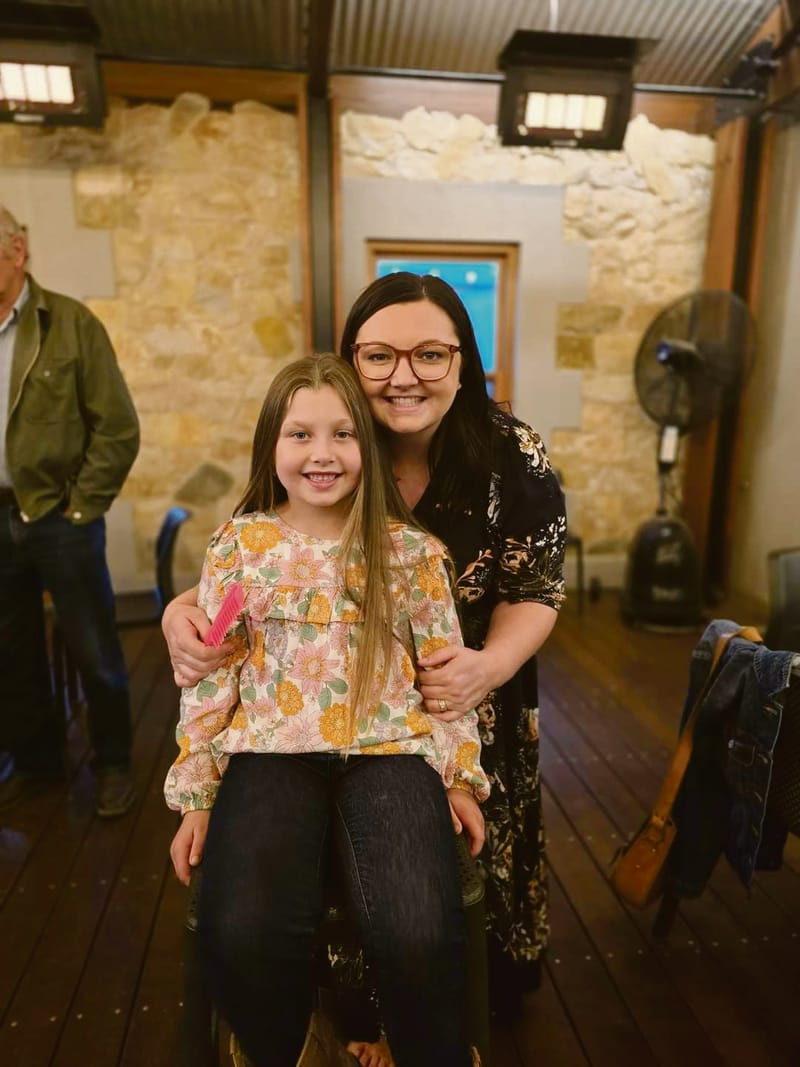 Macey’s big chop for cancer post image