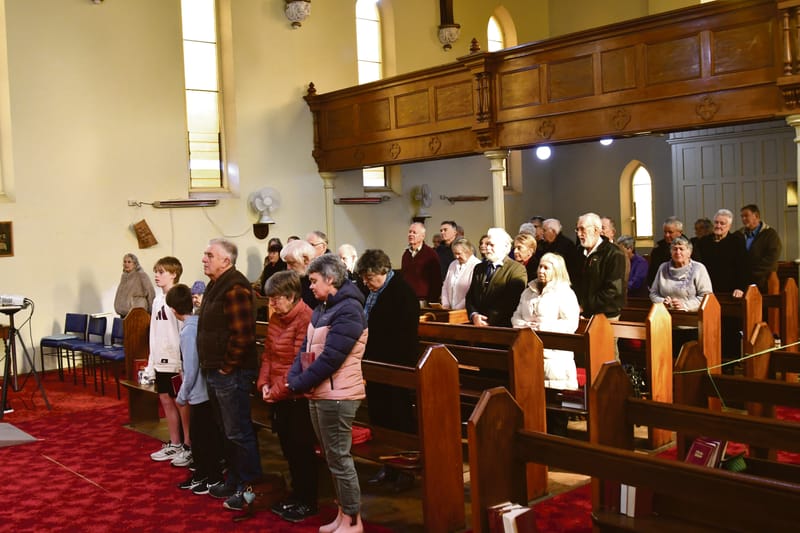 Community United at final service post image