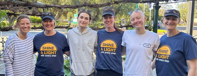 Greenock Wanderers Walk 9km to Support Lifeline and Suicide Prevention post image