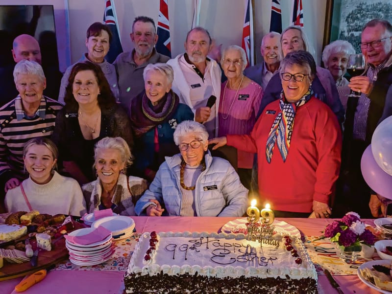 Tanunda RSL’s Esther Whitelum turns 99! post image