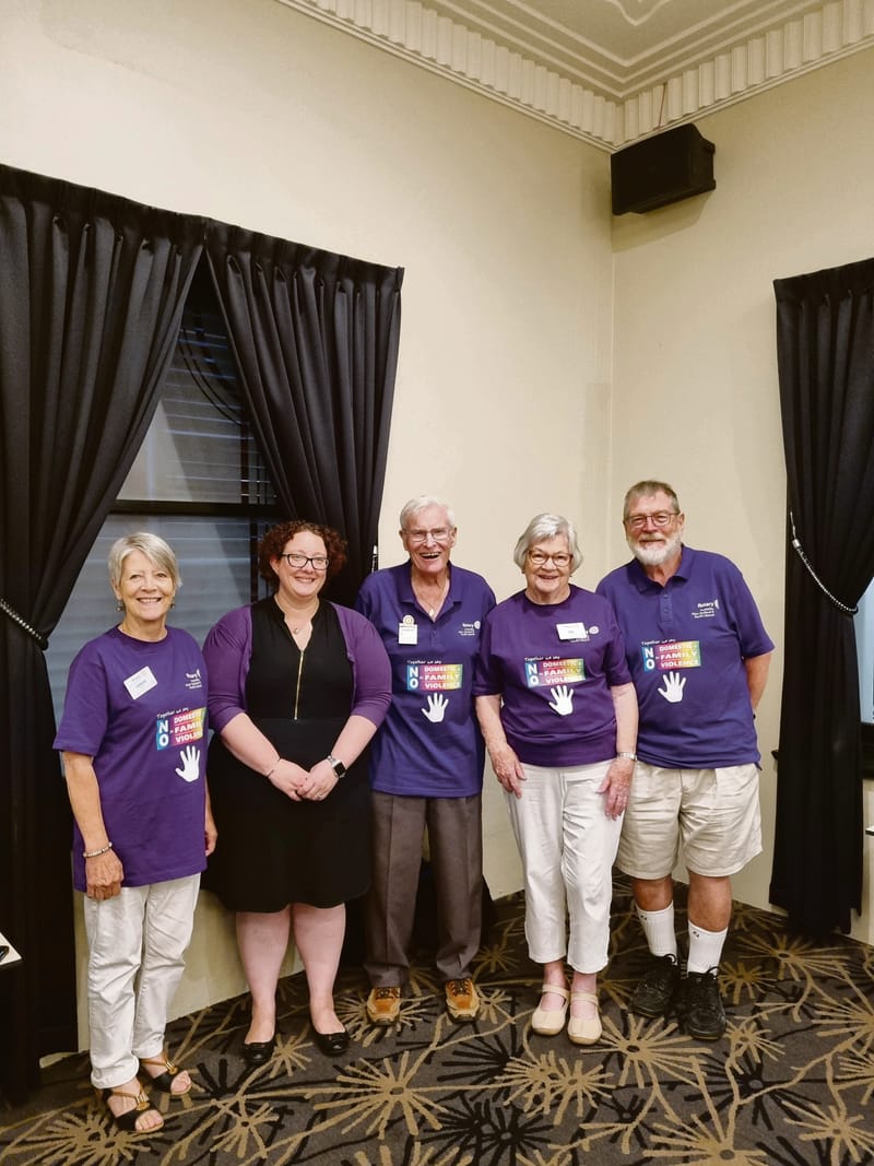 Rotary DV campaign continues post image