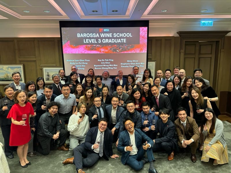 Cheers for Barossa Wine School graduates in Hong Kong post image