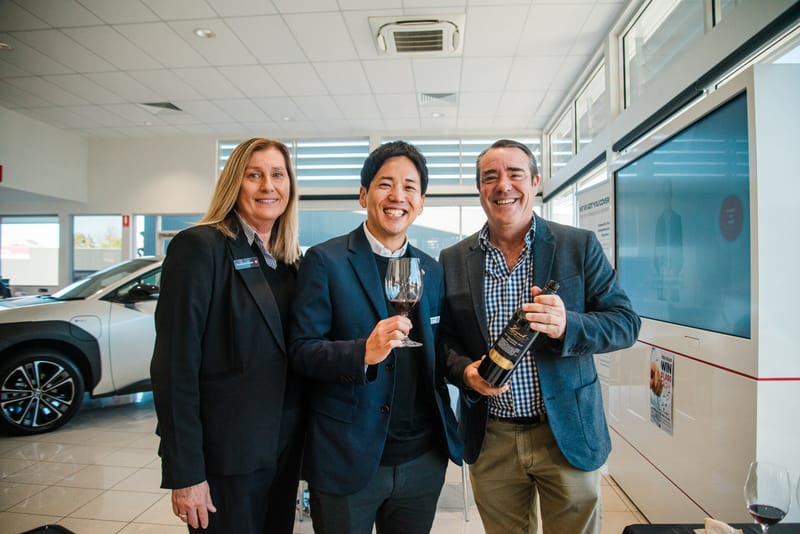 Toyota executives visit Barossa dealership post image