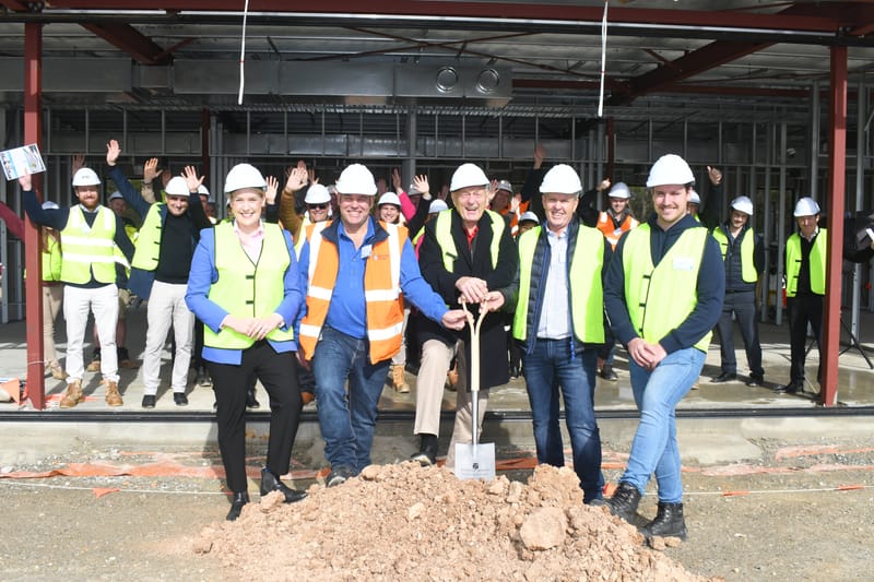 Breaking ground: Nuriootpa Traders’ $80 million storage facility underway post image