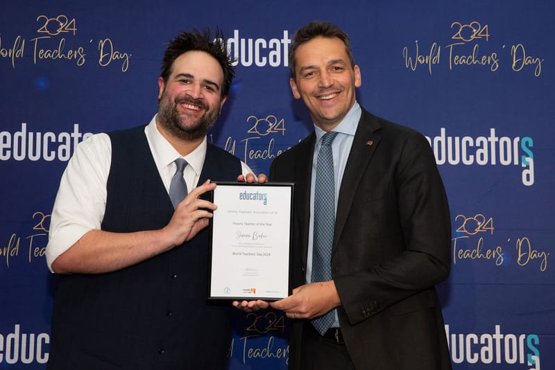 A passion for history sees teacher awarded post image