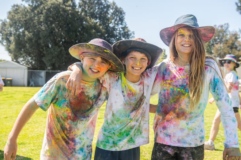 Kapunda Primary's splash of colour post image