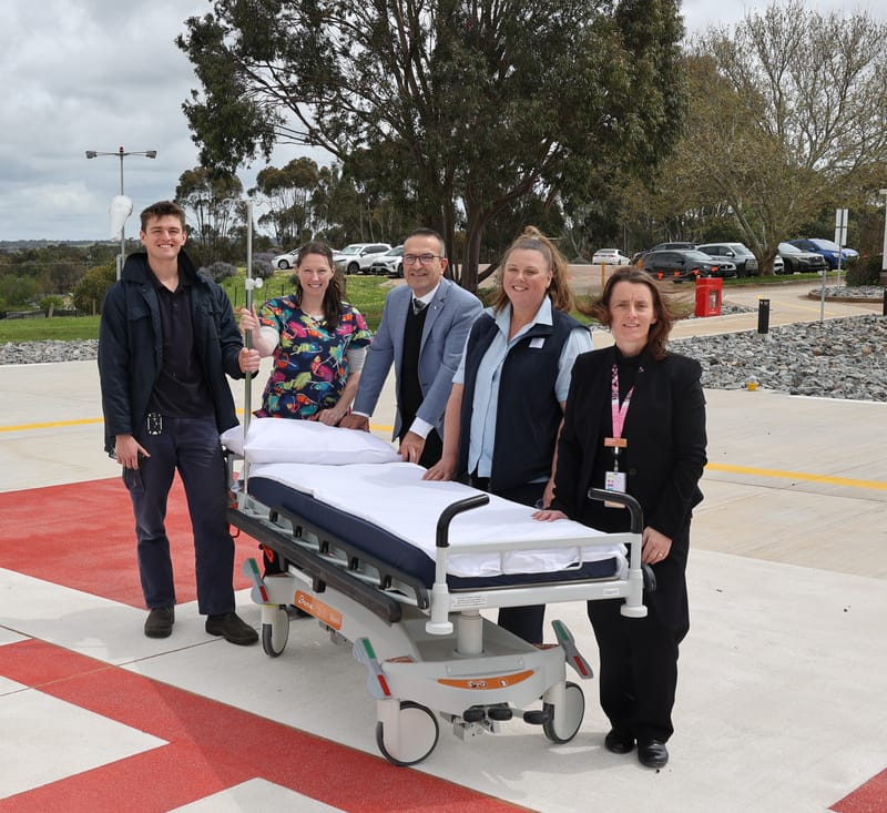 Upgraded helipad opening at Kapunda Hospital post image