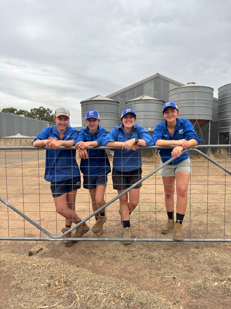 Students fire up the barbecue for a Texas study tour fundraiser post image