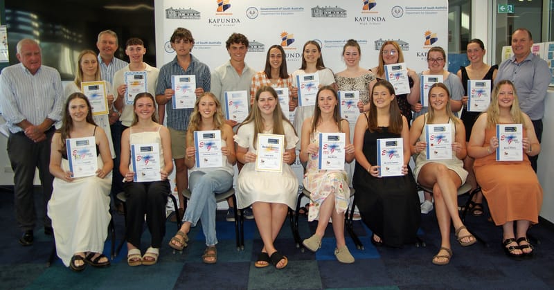 Kapunda High School Centenary Foundation Awards presentation post image
