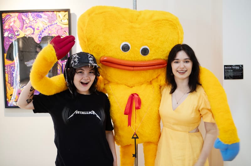 Year 12 art and design on show post image