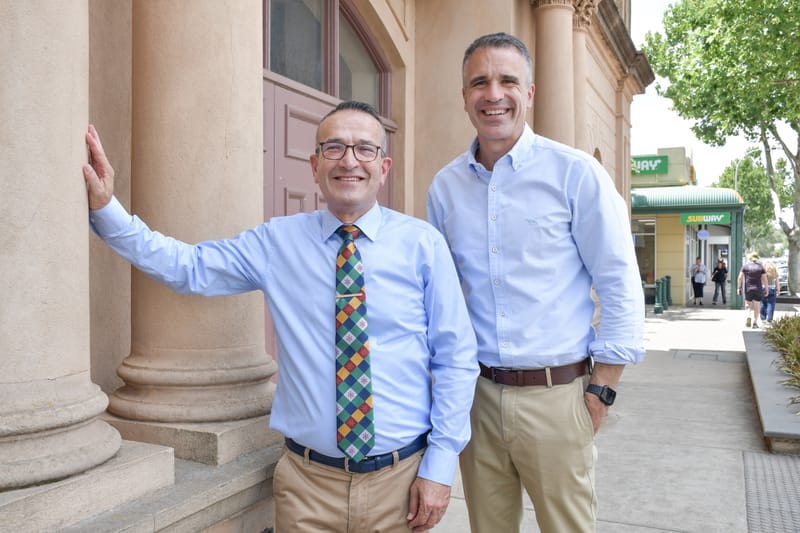 Premier backs Piccolo at campaign launch post image