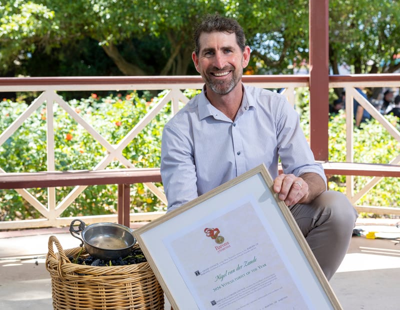 Nigel announced Viticulturist of the Year for 2026 post image