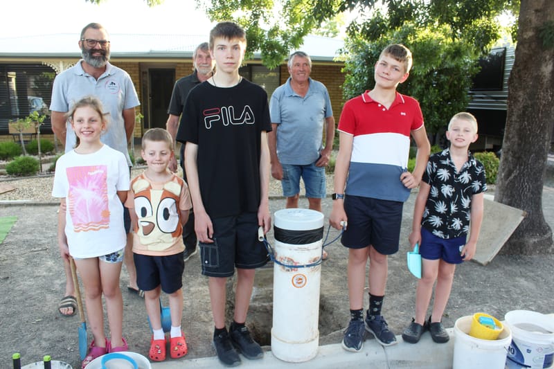 Time capsule burial post image